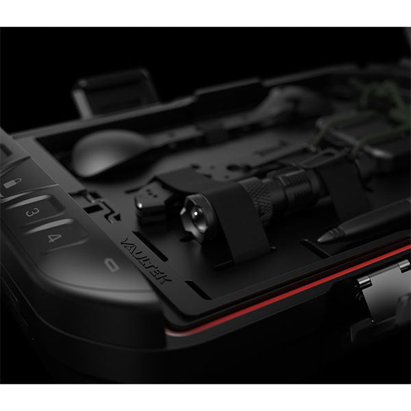 Cassaforte mobile LIFEPOD 2.0, rivestita in nero