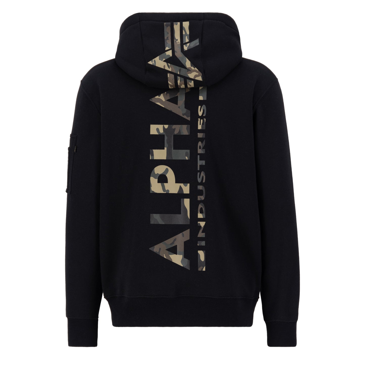 Back Print Hoody Camo