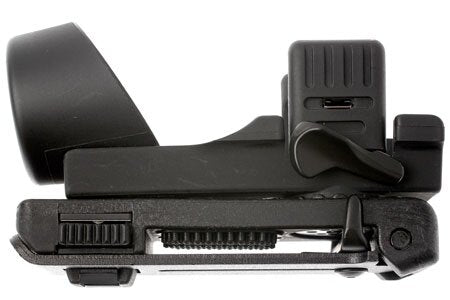 Universelles Kunststoffholster für taktische Lampen