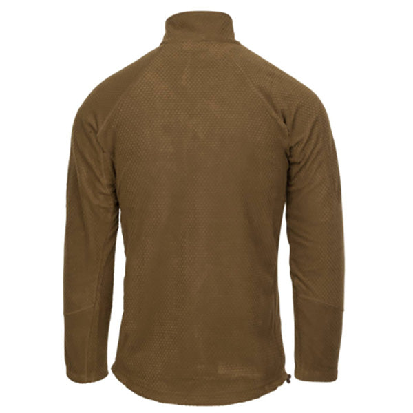 Giacca operativa leggera ALPHA TACTICAL JACKET, Grid Fleece, nera