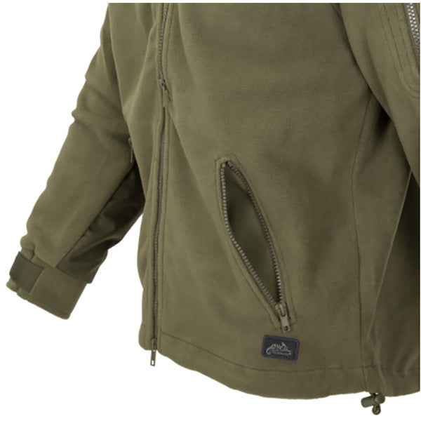 Fleece-Jacke, CLASSIC ARMY JACKET - FLEECE, olive green