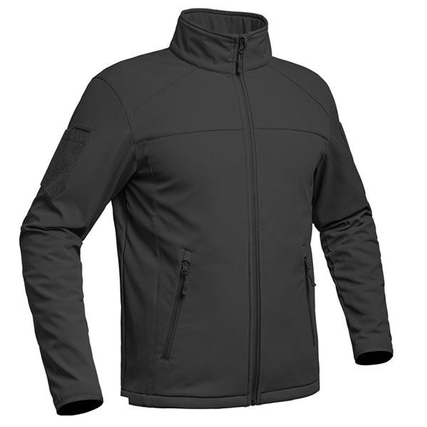 Giacca softshell ripstop FIGHTER, nera