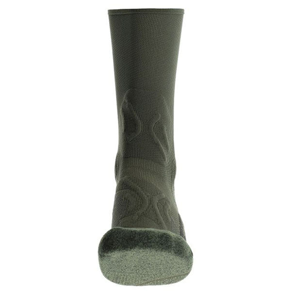 MAN DEFENDER LIGHT MID SOCKS, tactical green