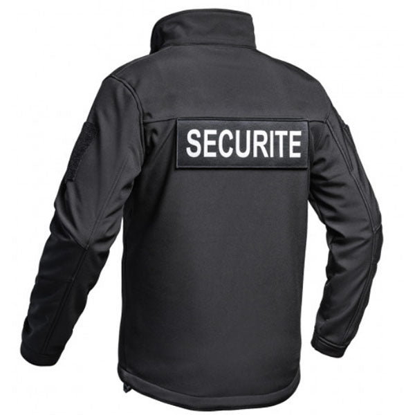Giacca softshell SECU-ONE FLAP SECURITE, nera