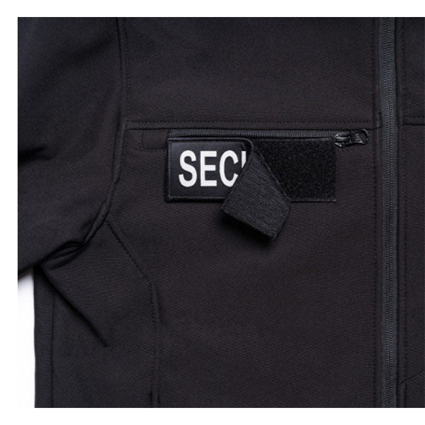 Giacca hardshell WF150 SECU-ONE FLAP SECURITE, nera
