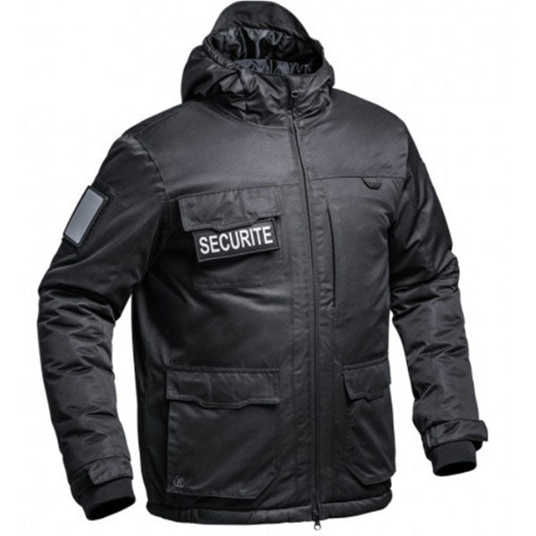Giacca hardshell WF150 SECU-ONE FLAP SECURITE, nera