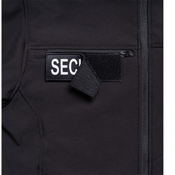 Hardshell-Parka WF150 SECU-ONE SECURITE HV-TAPE, black