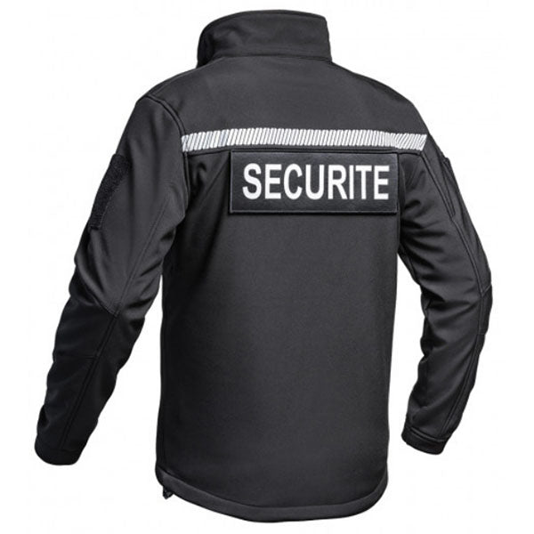 Giacca softshell SECU-ONE SECURITE HV-TAPE, nera
