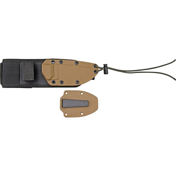 Survivalmesser MODEL 3 STANDARD EDGE, Glattschliff, grey/black