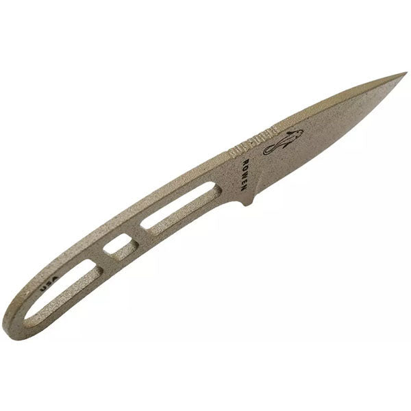 Coltello da collo CANDIRU DARK EARTH, affilatura liscia