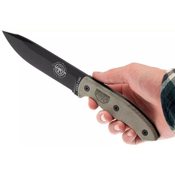 Survivalmesser CM6 COMBAT TACTICAL, Glattschliff