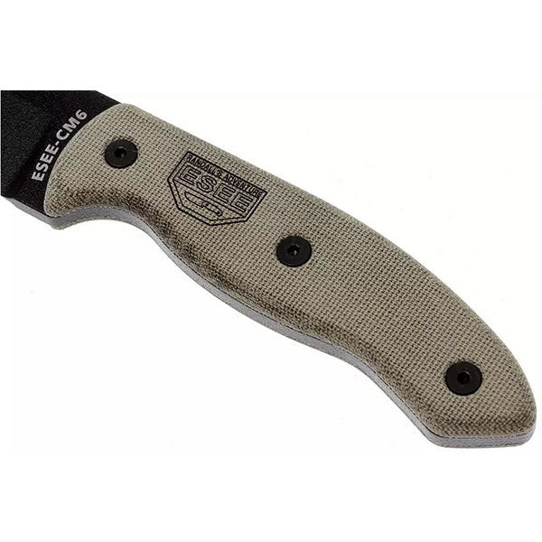 Survivalmesser CM6 COMBAT TACTICAL, Glattschliff