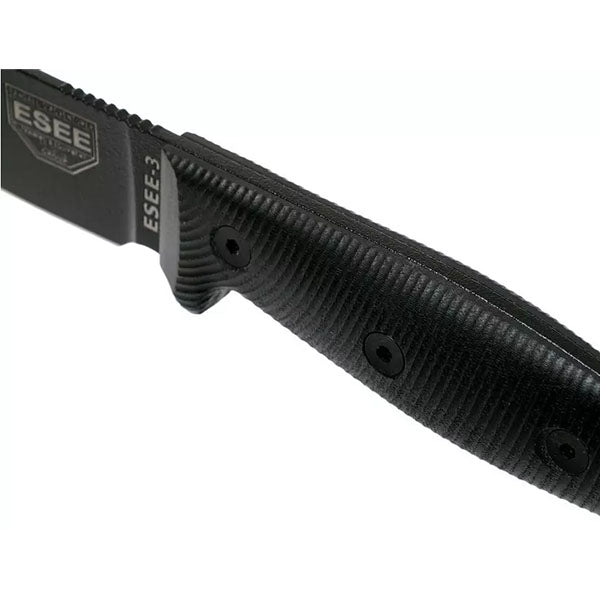 MODELLO 3 3D, finitura liscia, nera