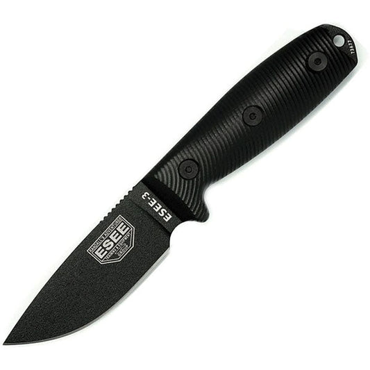 Coltello da sopravvivenza MODEL 3 3D, lama liscia