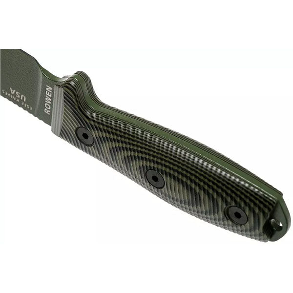 Survivalmesser MODEL 3 3D, Glattschliff, OD green