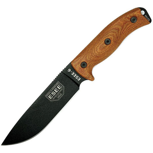 Coltello da sopravvivenza MODEL 6, Lama liscia
