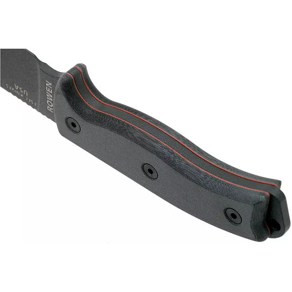 Survivalmesser MODEL 6 TACTICAL GRAY, Glattschliff