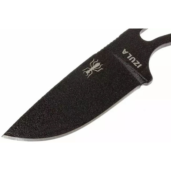 Neck-Knive IZULA, Glattschliff, black