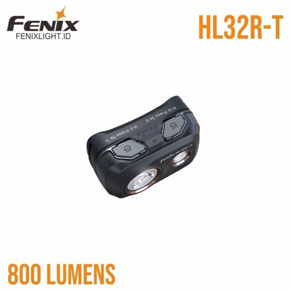 Lampada frontale HL32R-T, 800 lumen, batteria inclusa