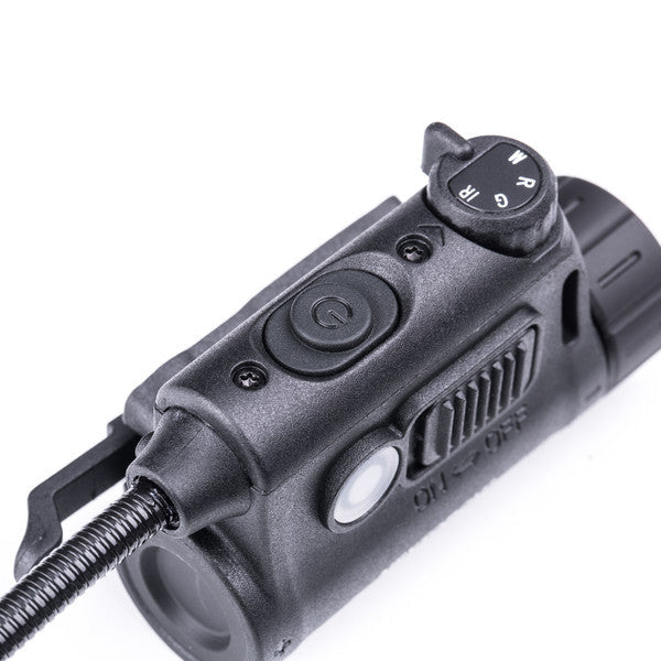 Lampada tattica a LED per casco rSTAR, 80 lumen (incl. batteria AA)