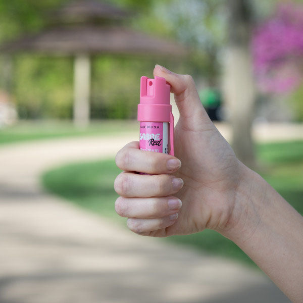 Spray al peperoncino P-22 con clip da cintura, rosa, jet, 22 ml