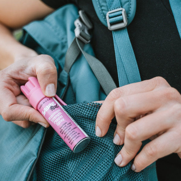 Spray al peperoncino P-22 con clip da cintura, rosa, jet, 22 ml