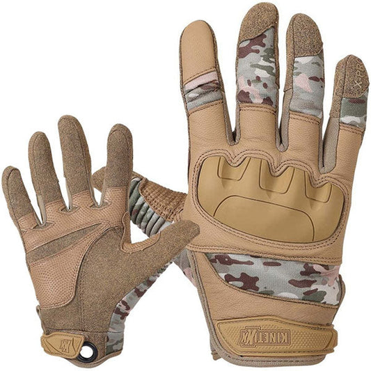 Taktischer Einsatz-Handschuh X-PRO mit Knöchelprotektor, camouflage
