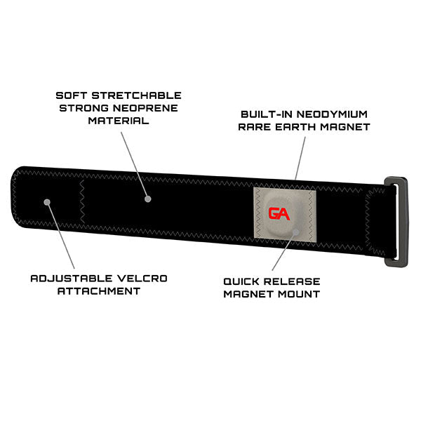 CINTURINO DA BRACCIO con ATTACCO MAGNETICO, lunghezza 38 cm