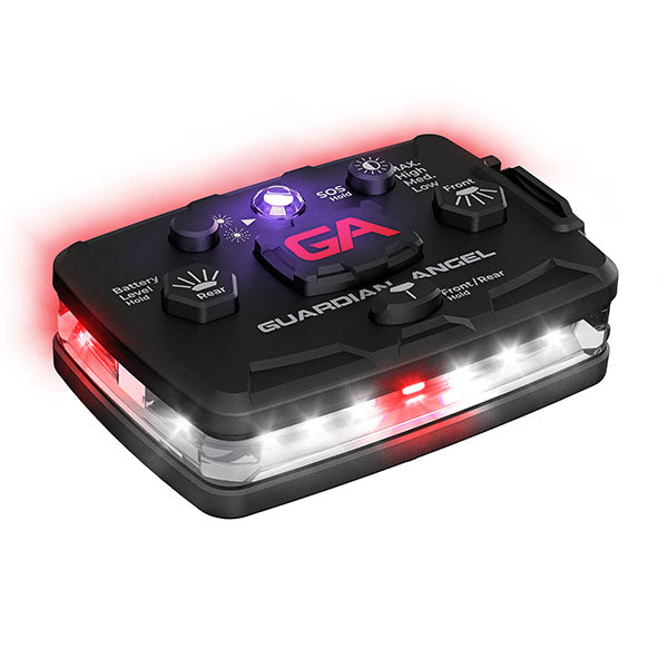 Luce di sicurezza GUARDIAN ANGEL ELITE INFRARED HYBRID BIANCO/ROSSO incl. batteria