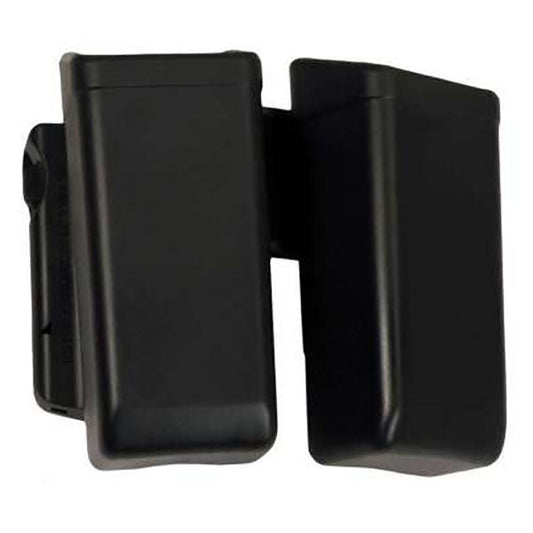 doppeltes Kunststoffholster LUGER für zweireihige Waffenmagazine 9mm, black
