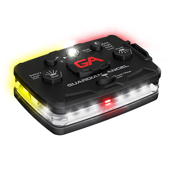 Luce di sicurezza GUARDIAN ANGEL ELITE BIANCO/ROSSO/GIALLO incl. batteria