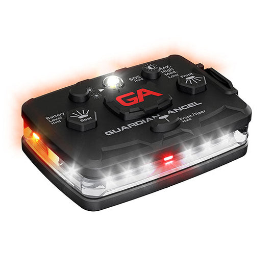 Luce di sicurezza ELITE BIANCO/ARANCIONE inclusa batteria