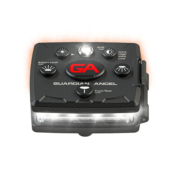 Luce di sicurezza MICRO BIANCO/ARANCIONE, incl. batteria