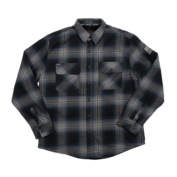 Flanella NEVER SURRENDER, nera