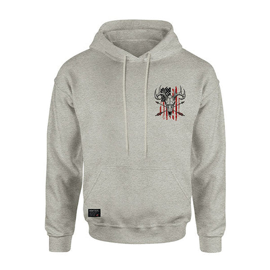 Sweat à capuche DEER FLAG, avoine