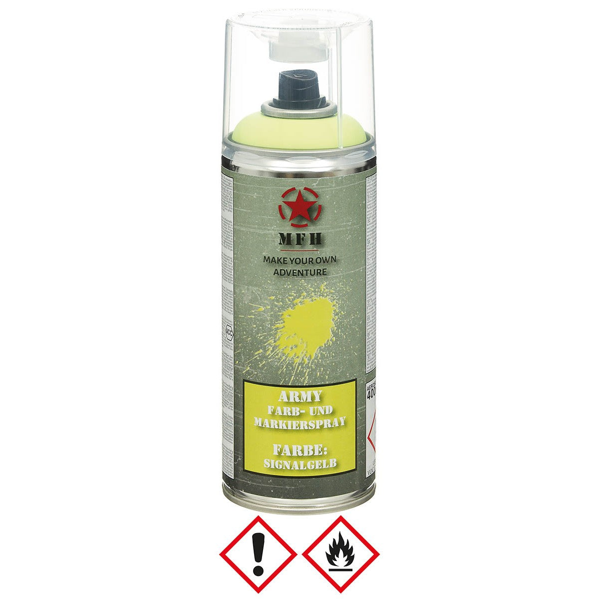 Spray couleur Army, SIGNAL YELLOW, 400 ml