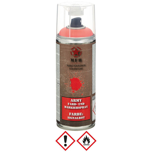 Army Farbspray, SIGNALROT, 400 ml