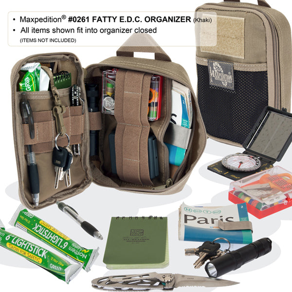 ORGANIZZATORE FATTY POCKET, nero
