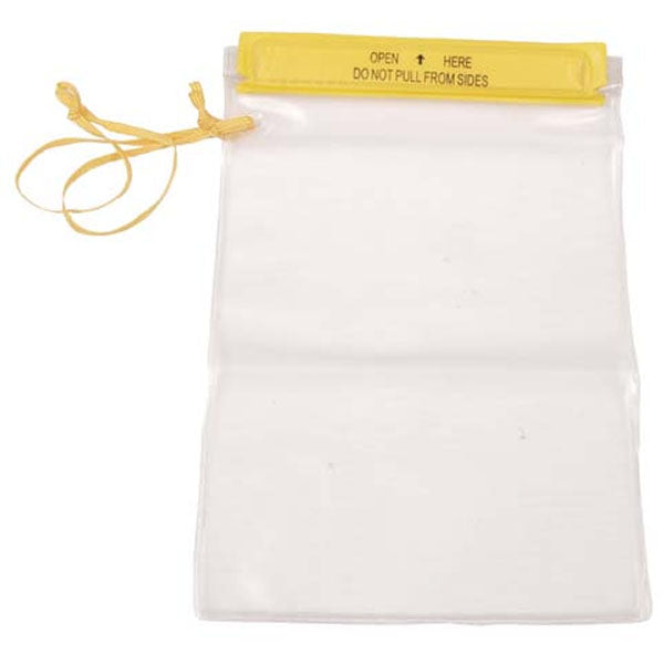 COPRI DOCUMENTI IMPERMEABILE, TRASPARENTE CON TRACOLLA