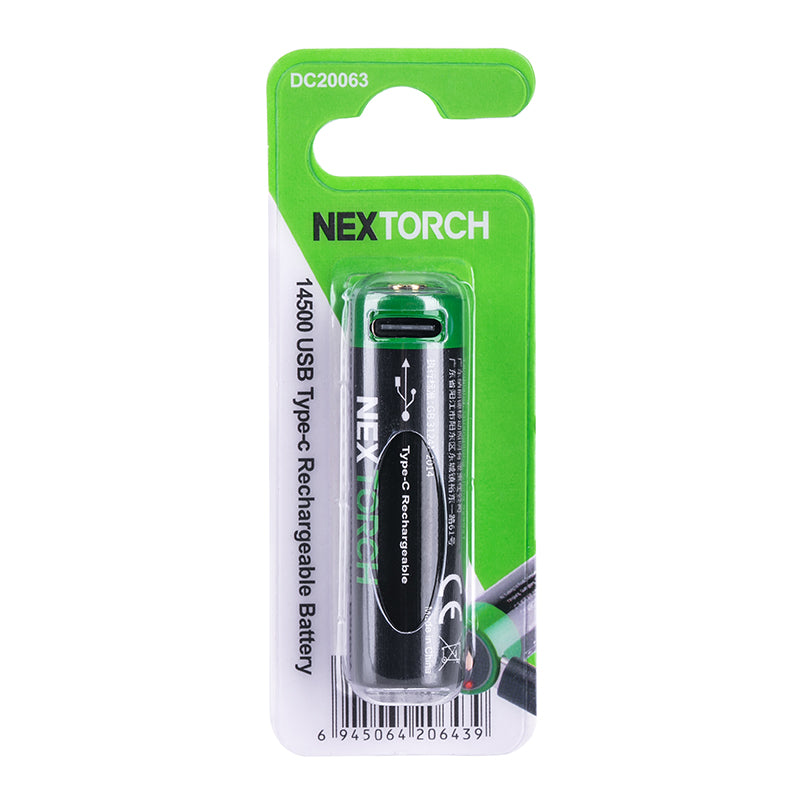 14500 USB Li-Ion Akku DC20063, 880mAh inkl. Schutzschaltung