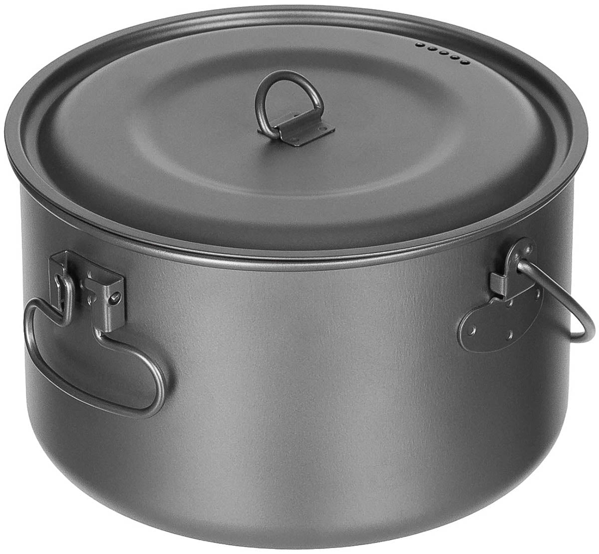 Marmite, titane, grande, avec couvercle, environ 1,95 l