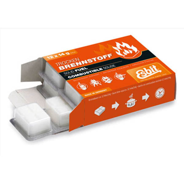 ESBIT Trockenbrennstofftabletten 14 g - 12er Pack, 00101200