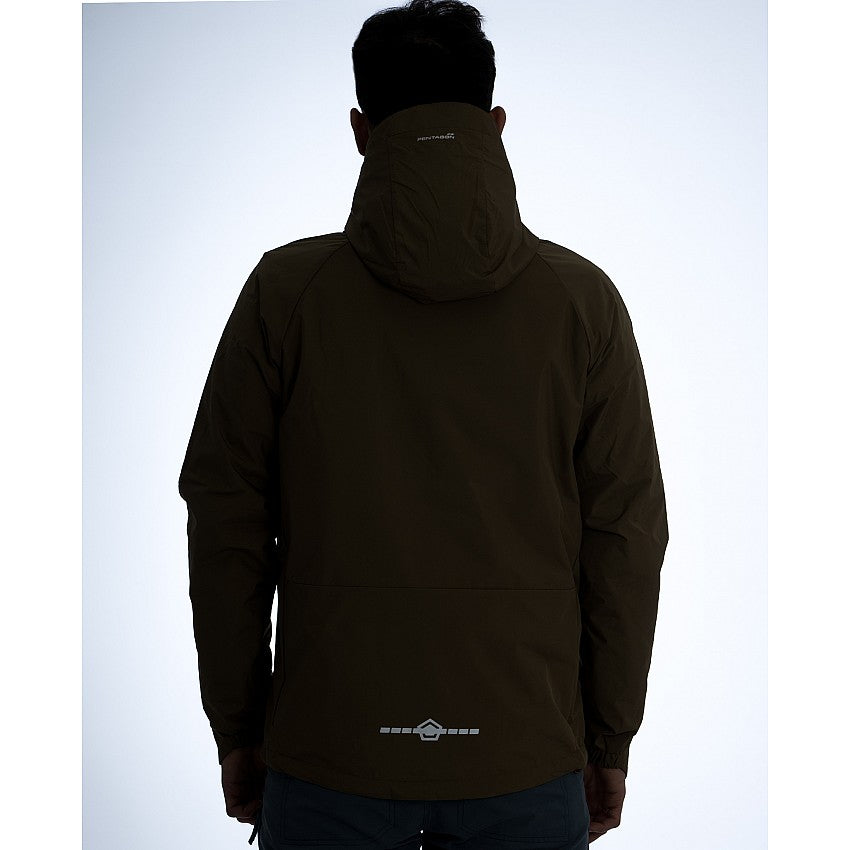 Giacca a vento ANEMOS, nero