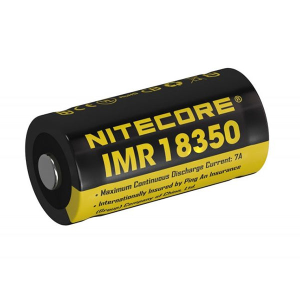 BATTERIA NITECORE 18350 IMR - 700 mAh