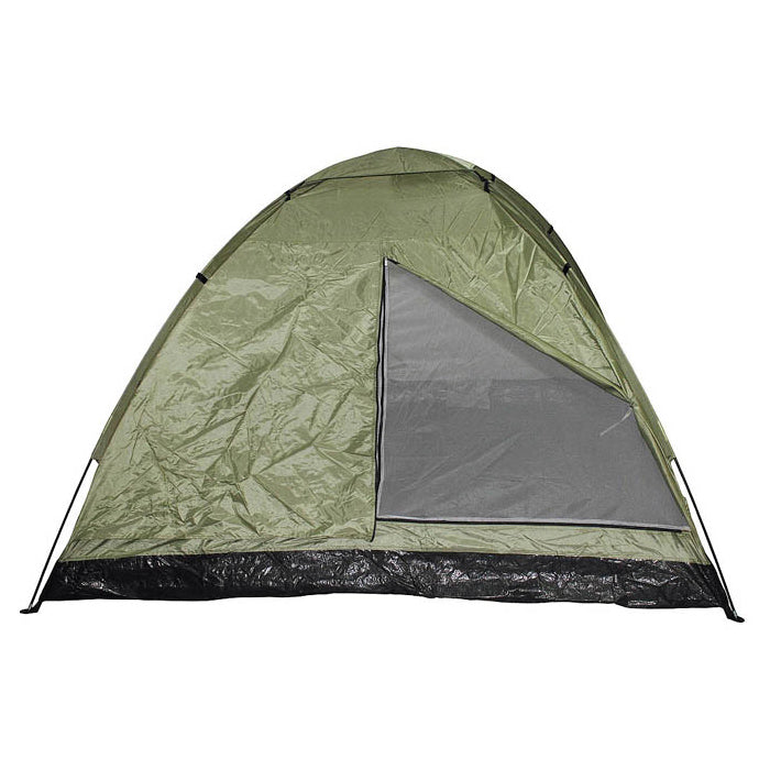 ZELT, 3 Personen, "MONODOM", Olive, Grösse 210 x 210 x 130 cm