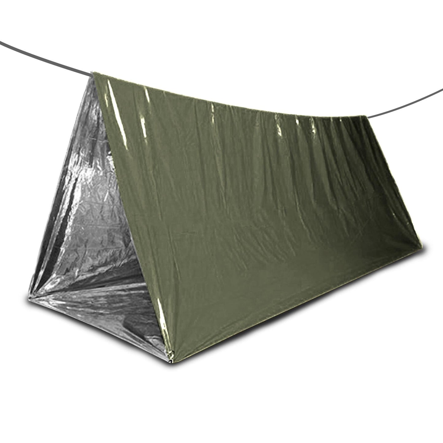 Tenda di emergenza ZERO HOUR, verde