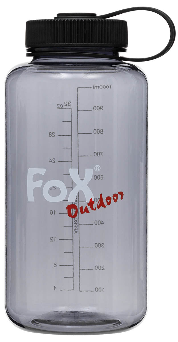Borraccia, collo largo, Tritan, grigio, 1 l