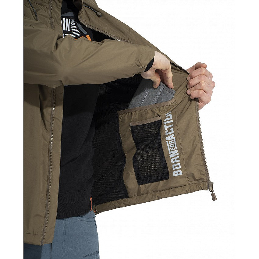 Giacca a vento ANEMOS, nero