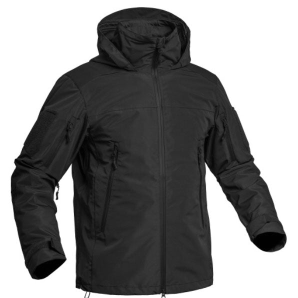 Regenjacke PARKA HARDSHELL FIGHTER, black