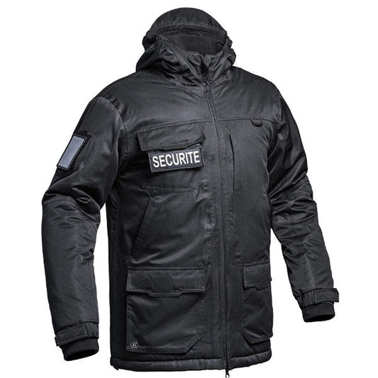 Parka rigido WF 150 SECU-ONE FLAP SECURITE, nero